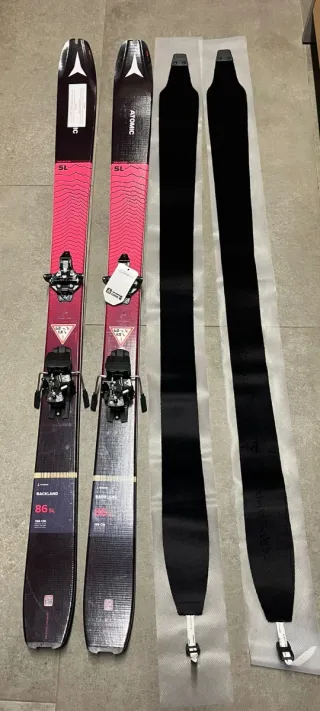 Equipo de esqui de travesia mujer sin estrenar. OP