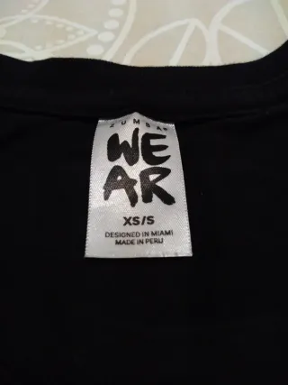 Camiseta Zumba Mujer XS