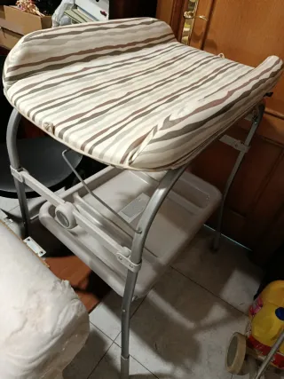 Cambiador bebé con funda