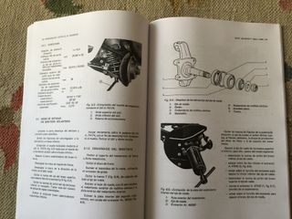 SEAT 124 SPORT COUPE 1.600 MANUAL CATALOGO PIEZAS