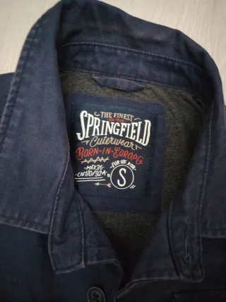 Chaqueta Springfield Azul Talla S