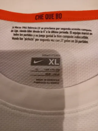 Camiseta Valencia CF Nike Talla Xl