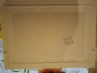 Cuadro Retiro Madrid Marco Madera