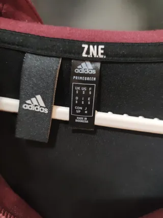 Chaqueta Adidas Hombre T.S Color Burdeos