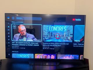 TV OLED LG 55B3 Con sus plasticos y caja