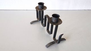 CANDELABROS HIERRO FORJADO (precio no negociable)