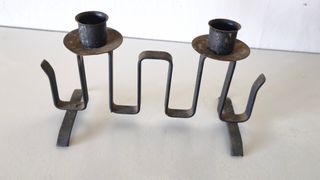 CANDELABROS HIERRO FORJADO (precio no negociable)