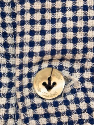 Camisa Domenico Cagliente Azul y Blanca