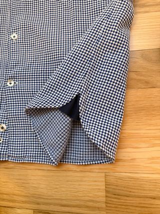 Camisa Domenico Cagliente Azul y Blanca