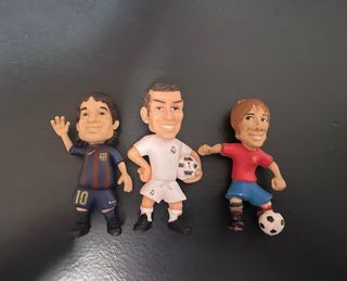 Pack 3 Figuras Fútbol PVC