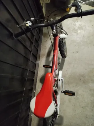 Bicicleta Infantil Roja 16"