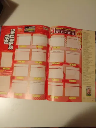 Álbum cromos Liga 2011-2012 sin empezar