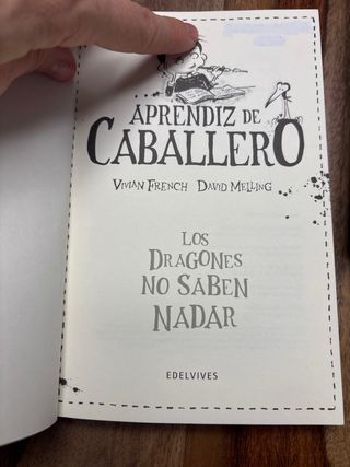 LIBROS INFANTILES APRENDIZ DE CABALLERO. Edelvives