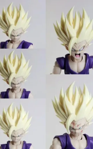 Cabellera Gohan SSJ2 Saga Cell Sh Figuarts