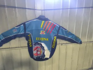 Chaqueta Ciclismo Vintage Festina Peugeot