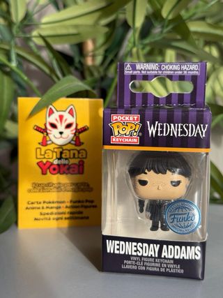 Portachiavi Funko Pop! Wednesday Addams