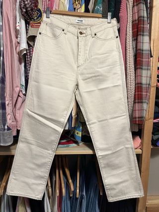 Pantalones Wrangler Beige