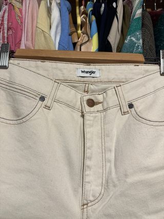 Pantalones Wrangler Beige