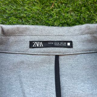 Chaqueta de traje gris Zara hombre