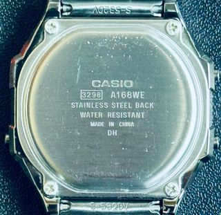 Vendo Casio A168WE originale, orologio digitale vi