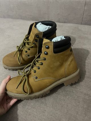 Botas Jack & Jones Hombre Mostaza