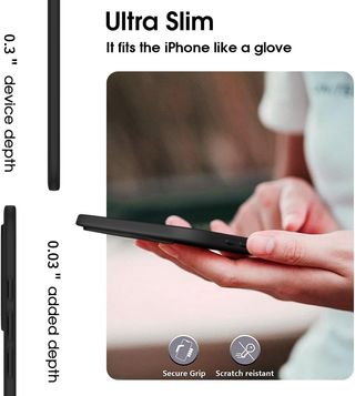 X-level Cover per iPhone 15 Pro MAX, Morbida TPU Ge