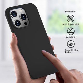 X-level Cover per iPhone 15 Pro MAX, Morbida TPU Ge