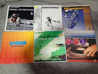 Lote 24 vinilos hard dance,vocal,bases melodias