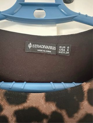 Vestido largo estampado leopardo