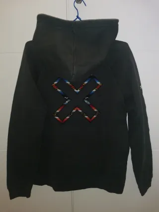 Sudadera verde botella