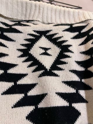 Cárdigan, chaqueta/jersey de punto abierta hippie