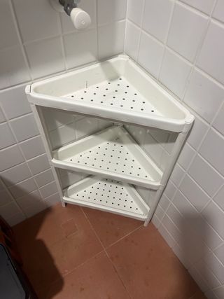 Scaffale angolare bianco Ikea