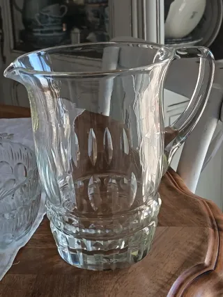 Set da tavola vintage in cristallo