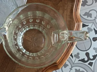 Set da tavola vintage in cristallo