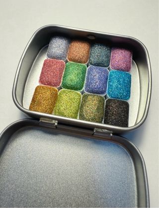 Set Acuarelas Mini Holográficas