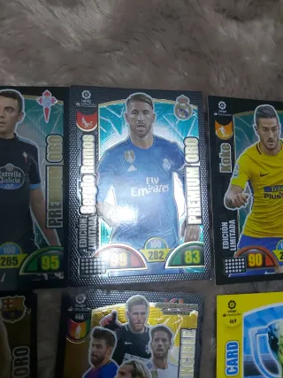 Lote cromos fútbol Adrenalyn 2017-2018