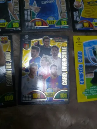 Lote cromos fútbol Adrenalyn 2017-2018
