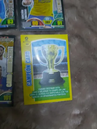 Lote cromos fútbol Adrenalyn 2017-2018