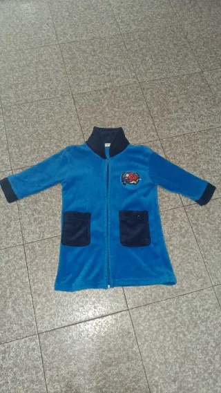 Vestaglia con cerniera in pail per bambino