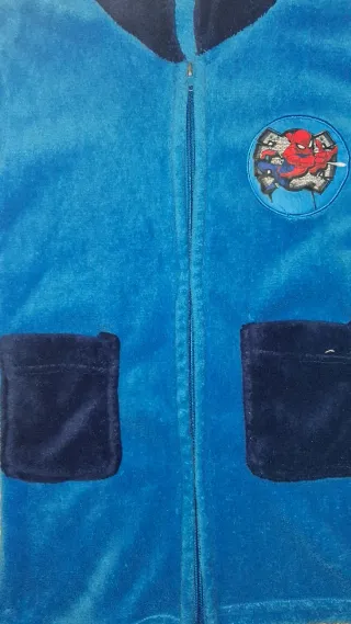 Vestaglia con cerniera in pail per bambino