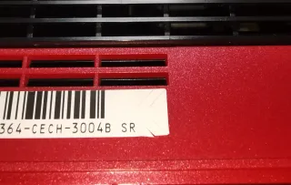 Consola Sony PlayStation PS3 roja