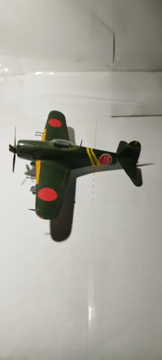 Maqueta N1K2-J Shidenkai montada/pintada a mano