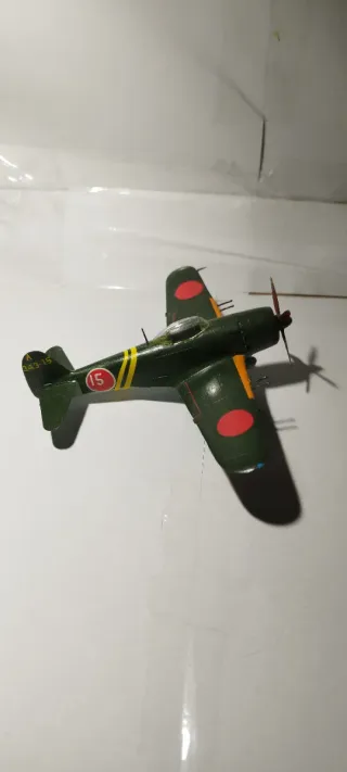 Maqueta N1K2-J Shidenkai montada/pintada a mano