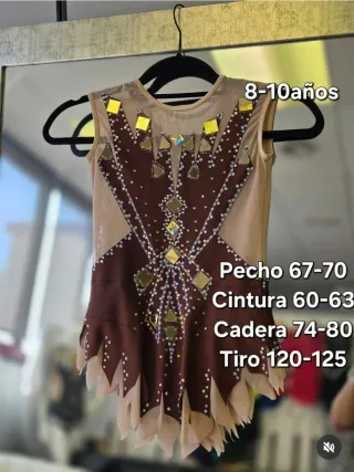 Vestido Gimnasia Rítmica 8-10 años