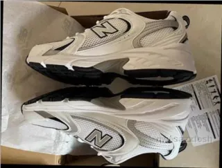 New Balance 530 Blanco Plata Marino 39.5