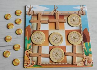 Gioco Clementoni 2 in 1 Tris L'Impiccato
