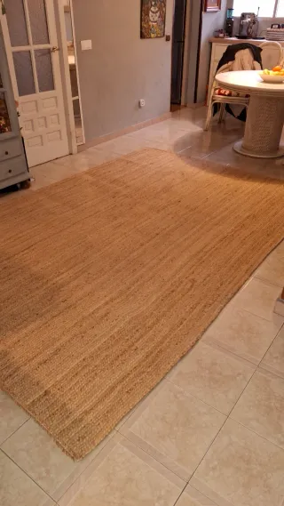 Tappeto in Iuta Grande Beige/Marrone