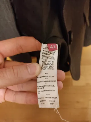 Americana gris Miguel de Luna