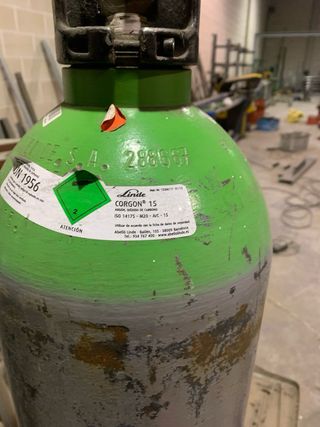 Botellas de Argón 50L y Corgon Vacías