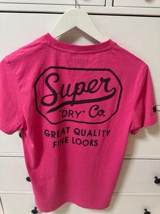 Camiseta Superdry Rosa